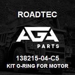138215-04-C5 Roadtec KIT O-RING FOR MOTOR | AGA Parts