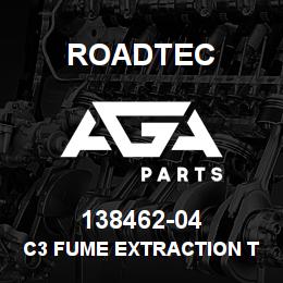 138462-04 Roadtec C3 FUME EXTRACTION TUBE | AGA Parts