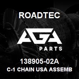 138905-02A Roadtec C-1 CHAIN USA ASSEMBLED SB2500 | AGA Parts