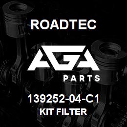 139252-04-C1 Roadtec KIT FILTER | AGA Parts