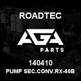 140410 Roadtec PUMP SEC.CONV.RX-60B | AGA Parts