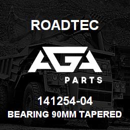 141254-04 Roadtec BEARING 90MM TAPERED ROLLER | AGA Parts