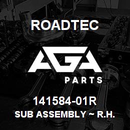 141584-01R Roadtec SUB ASSEMBLY ~ R.H. BAFFLE TROLLEY | AGA Parts