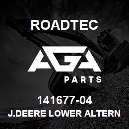 141677-04 Roadtec J.DEERE LOWER ALTERNATOR BRACKET | AGA Parts