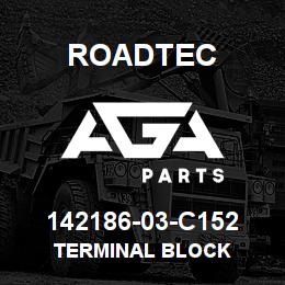 142186-03-C152 Roadtec TERMINAL BLOCK | AGA Parts