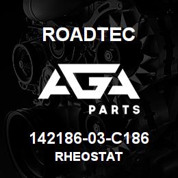 142186-03-C186 Roadtec RHEOSTAT | AGA Parts