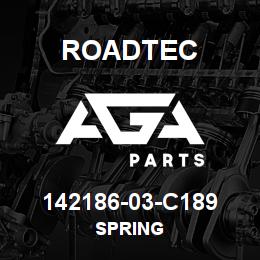 142186-03-C189 Roadtec SPRING | AGA Parts