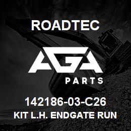 142186-03-C26 Roadtec KIT L.H. ENDGATE RUNNER | AGA Parts