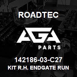 142186-03-C27 Roadtec KIT R.H. ENDGATE RUNNER | AGA Parts