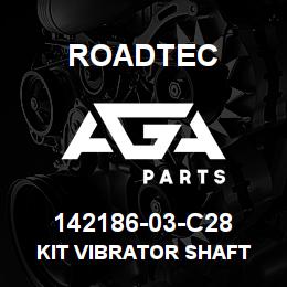 142186-03-C28 Roadtec KIT VIBRATOR SHAFT | AGA Parts