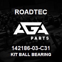 142186-03-C31 Roadtec KIT BALL BEARING | AGA Parts