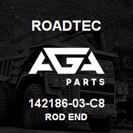 142186-03-C8 Roadtec ROD END | AGA Parts
