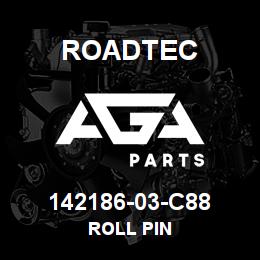142186-03-C88 Roadtec ROLL PIN | AGA Parts
