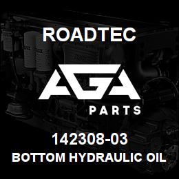 142308-03 Roadtec BOTTOM HYDRAULIC OIL COOLER J.DEERE | AGA Parts