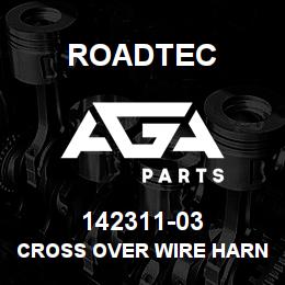 142311-03 Roadtec CROSS OVER WIRE HARNESS C-1 BOX CNT | AGA Parts
