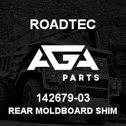 142679-03 Roadtec REAR MOLDBOARD SHIM | AGA Parts