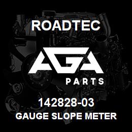 142828-03 Roadtec GAUGE SLOPE METER | AGA Parts