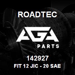 142927 Roadtec FIT 12 JIC - 20 SAE 90 DEG.ELBOW | AGA Parts