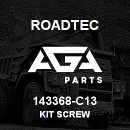 143368-C13 Roadtec KIT SCREW | AGA Parts