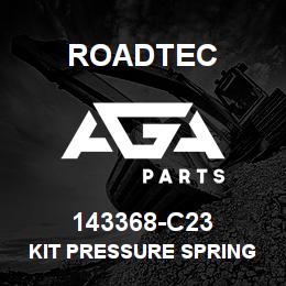 143368-C23 Roadtec KIT PRESSURE SPRING | AGA Parts