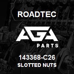 143368-C26 Roadtec SLOTTED NUTS | AGA Parts