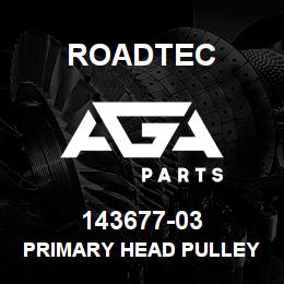 143677-03 Roadtec PRIMARY HEAD PULLEY RUBBER FLASHING | AGA Parts