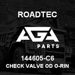 144605-C6 Roadtec CHECK VALVE OD O-RING | AGA Parts