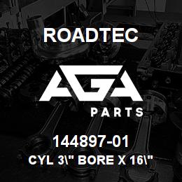 144897-01 Roadtec CYL 3" BORE X 16" STROKE | AGA Parts