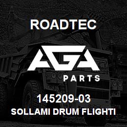145209-03 Roadtec SOLLAMI DRUM FLIGHTING (SHOP OPER.) | AGA Parts