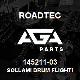 145211-03 Roadtec SOLLAMI DRUM FLIGHTING (SHOP OPER.) | AGA Parts