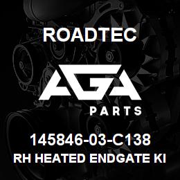 145846-03-C138 Roadtec RH HEATED ENDGATE KIT | AGA Parts