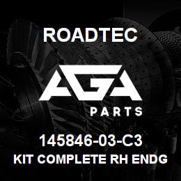 145846-03-C3 Roadtec KIT COMPLETE RH ENDGATE W/O JACKS | AGA Parts