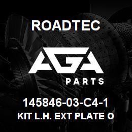 145846-03-C41 Roadtec KIT STRIKE OFF ASSEMBLY 18" RH | AGA Parts
