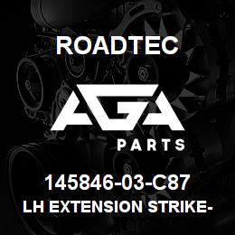 145846-03-C87 Roadtec LH EXTENSION STRIKE-OFF | AGA Parts