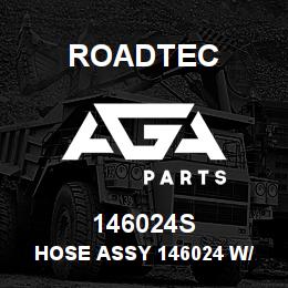 146024S Roadtec HOSE ASSY 146024 W/ SLEEVE | AGA Parts