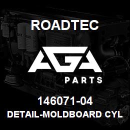 146071-04 Roadtec DETAIL-MOLDBOARD CYLINDER LUG PIN | AGA Parts