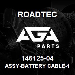 146125-04 Roadtec ASSY-BATTERY CABLE-12V TO ISO SWTCH | AGA Parts