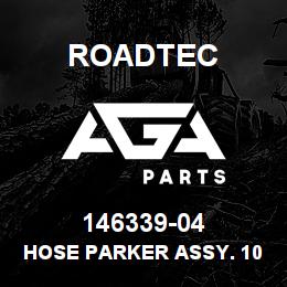 146339-04 Roadtec HOSE PARKER ASSY. 108"O.A. LENGTH | AGA Parts