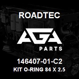 146407-01-C2 Roadtec KIT O-RING 84 X 2.5 VITON | AGA Parts
