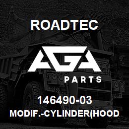 146490-03 Roadtec MODIF.-CYLINDER(HOOD RAISE)-1500B | AGA Parts
