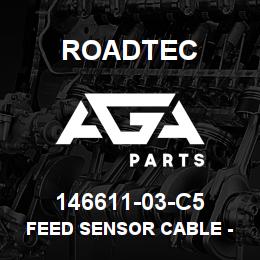 146611-03-C5 Roadtec FEED SENSOR CABLE - LG VERS (6M) | AGA Parts
