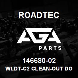 146680-02 Roadtec WLDT-C2 CLEAN-OUT DOOR LINER-1500B | AGA Parts