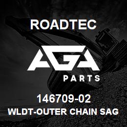146709-02 Roadtec WLDT-OUTER CHAIN SAG SUPPORT | AGA Parts