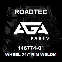 146774-01 Roadtec WHEEL 24" RIM WELDMENT | AGA Parts