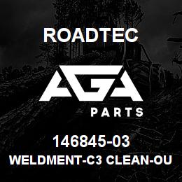 146845-03 Roadtec WELDMENT-C3 CLEAN-OUT DOOR PIN | AGA Parts