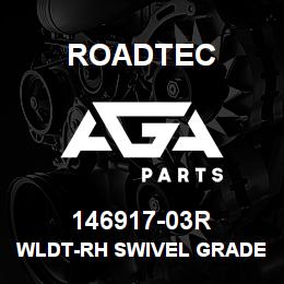146917-03R Roadtec WLDT-RH SWIVEL GRADE CONTROL ARM | AGA Parts