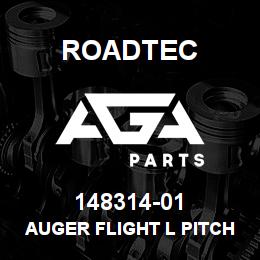 148314-01 Roadtec AUGER FLIGHT L PITCH (C1/C2) | AGA Parts