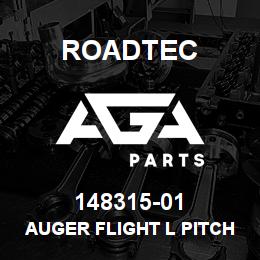 148315-01 Roadtec AUGER FLIGHT L PITCH (C1/C2) | AGA Parts