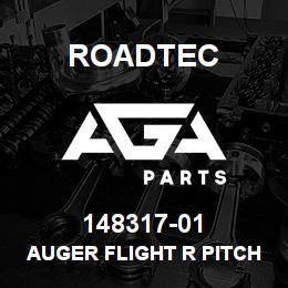 148317-01 Roadtec AUGER FLIGHT R PITCH CENTER (C2) | AGA Parts