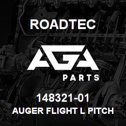 148321-01 Roadtec AUGER FLIGHT L PITCH OUTBOARD(C2) | AGA Parts